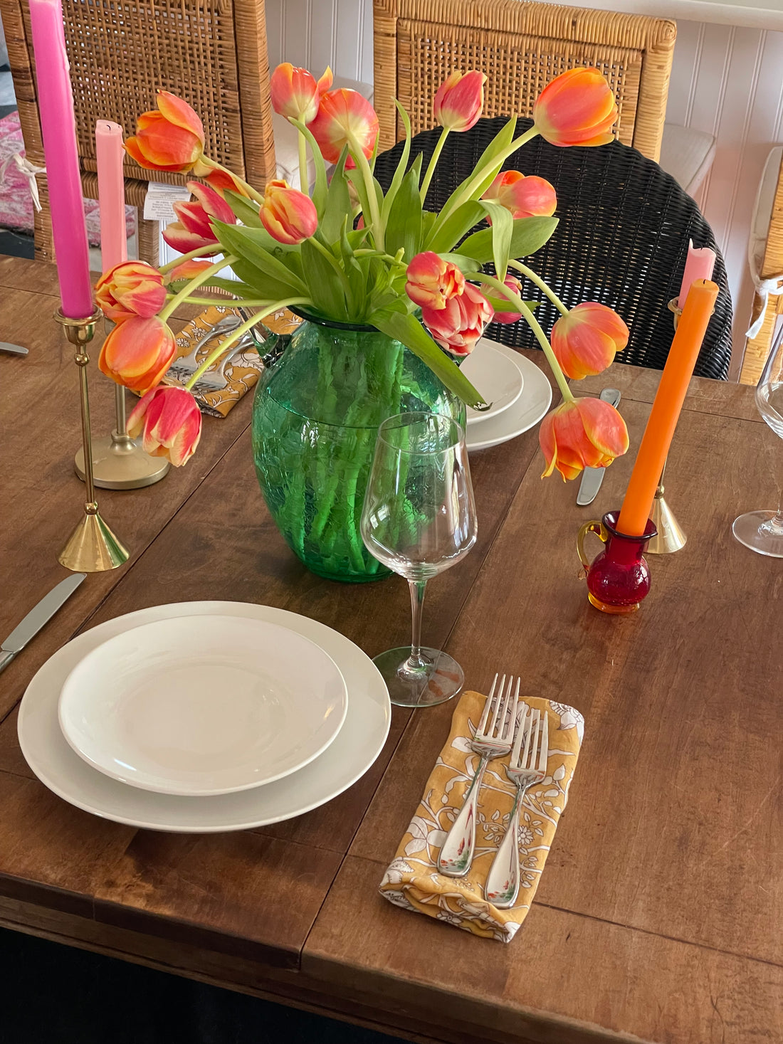 Spring Dining Table Decor